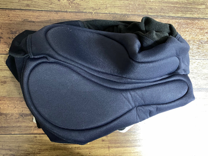 JY681 ラファ Rapha CLASSIC WINTER TIGHTS WITH PAD ビブタイツ 黒 L 裏起毛