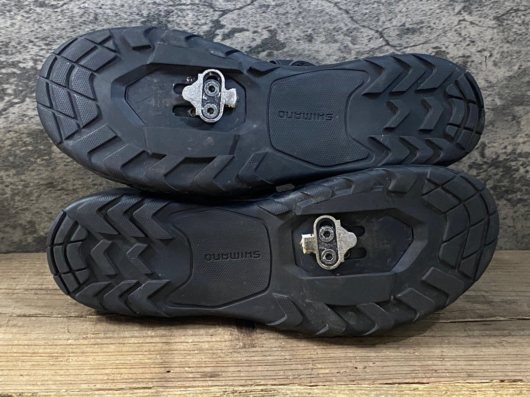 KK237 シマノ SHIMANO SD5 SH-SD501 M L01 S ビンディングシューズ サンダル 黒 EU43