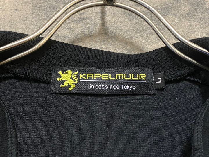 KL110 カペルミュール KAPELMUUR 長袖 サイクルジャージ 黒 L