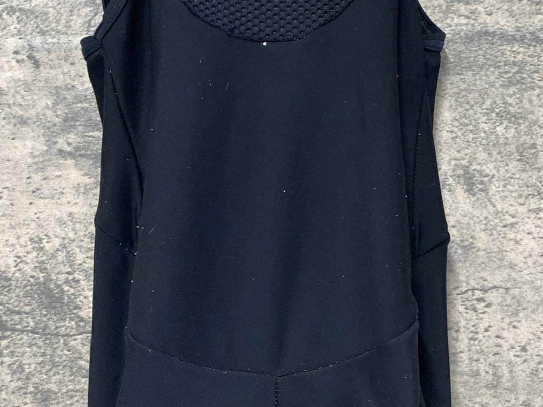 KI533 カステリ CASTELLI ビブタイツ 黒 S 裏起毛 ※スレ ロゴハゲ ほつれ
