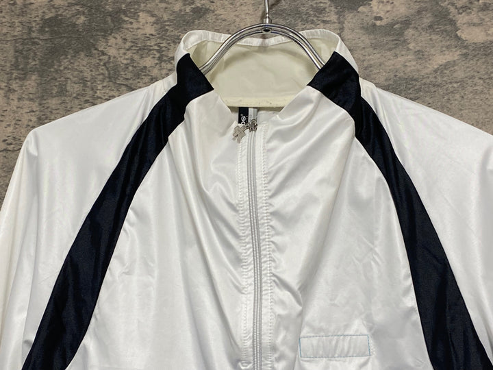 JV136 アソス ASSOS HYBRO V2 長袖 ウインドブレイカー 白 XL ※スレ