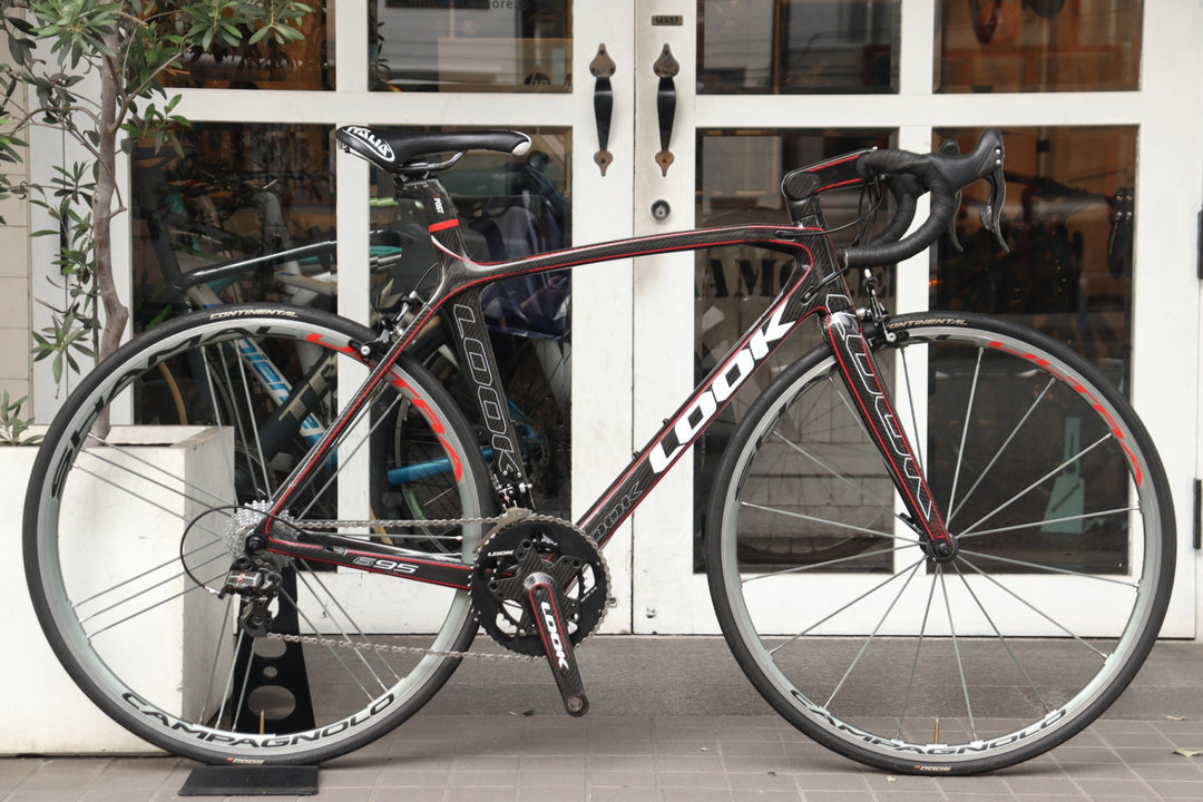 ルック LOOK 695 2011モデル Sサイズ カンパニョーロ スーパーレコード MIX 11S カーボン ロードバイク SHAMAL ULTRA 15C 【横浜店】
