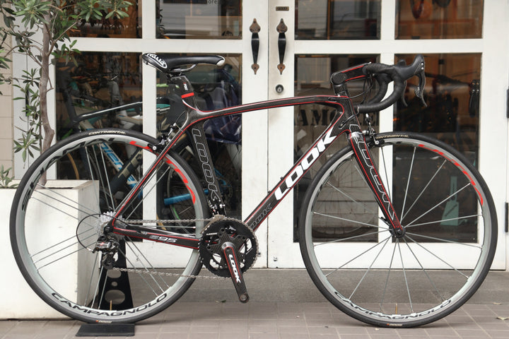 ルック LOOK 695 2011モデル Sサイズ カンパニョーロ スーパーレコード MIX 11S カーボン ロードバイク SHAMAL ULTRA 15C 【横浜店】