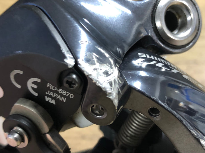 JK561 シマノ SHIMANO アルテグラ ULTEGRA RD-6870 Di2 リアディレイラー 11S 接続確認済み