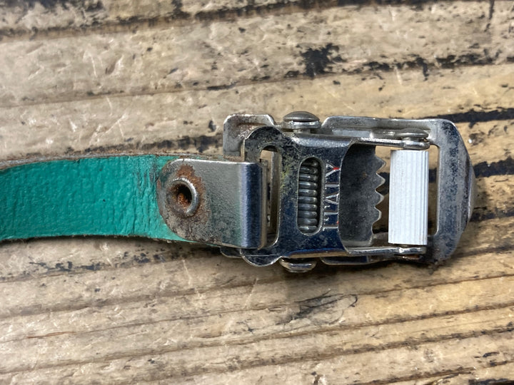 KM909 ビアンキ Bianchi ペダルストラップ チェレステ