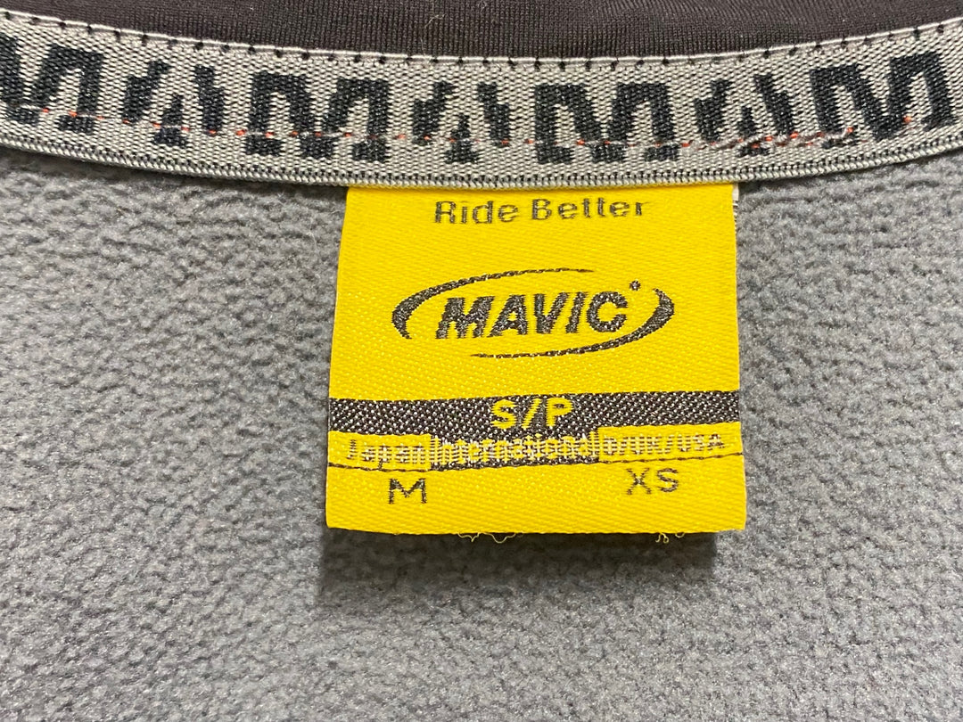 JZ640 マヴィック MAVIC 長袖 サイクルジャケット 赤 M 裏起毛