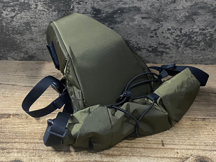 KK700 フェアウェザー FAIRWEATHER INDIVISUAL seat bag ripstop 3-6L サドルバッグ カーキ