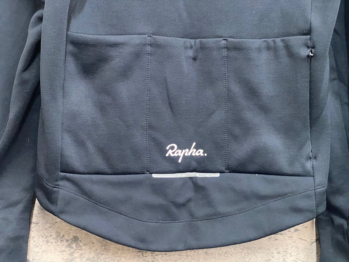 JO047 ラファ Rapha CORE WINTER JACKET 長袖 サイクルジャケット 黒 S 裏起毛