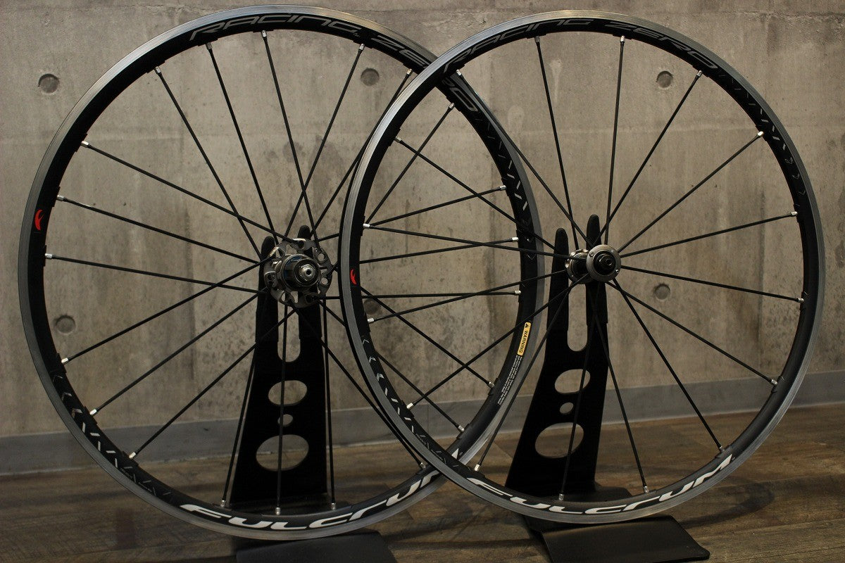 フルクラム レーシングゼロ 11s(91デュラスプロケ付) 値下げ可 フルクラム FULCRUM レーシング ゼロ RACING ZERO アルミ クリンチャー