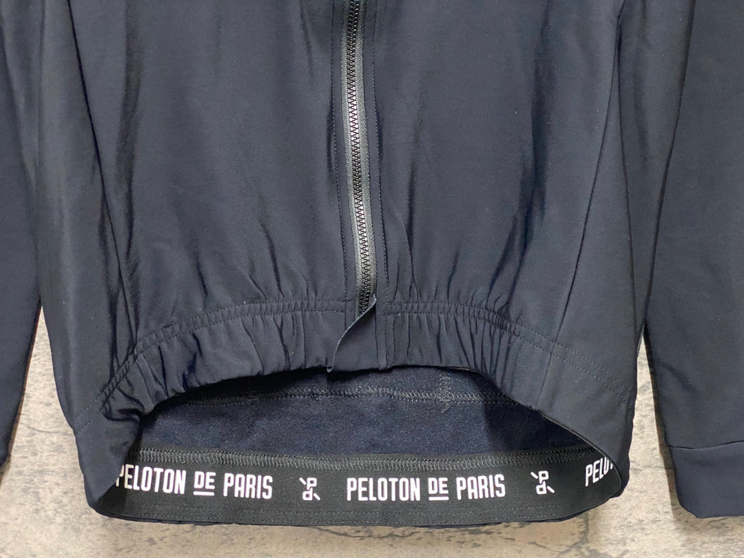 JG359 プロトンドパリ PELOTON DE PARIS Atlas Puffy Jacket 長袖 サイクルジャケット 黒 S 裏起毛