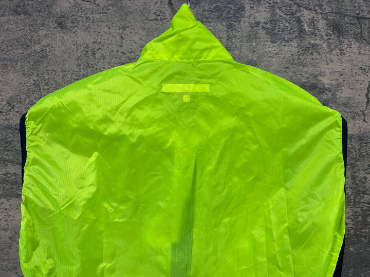 JT128 カステリ CASTELLI サイクルベスト ジレ 黄緑 S