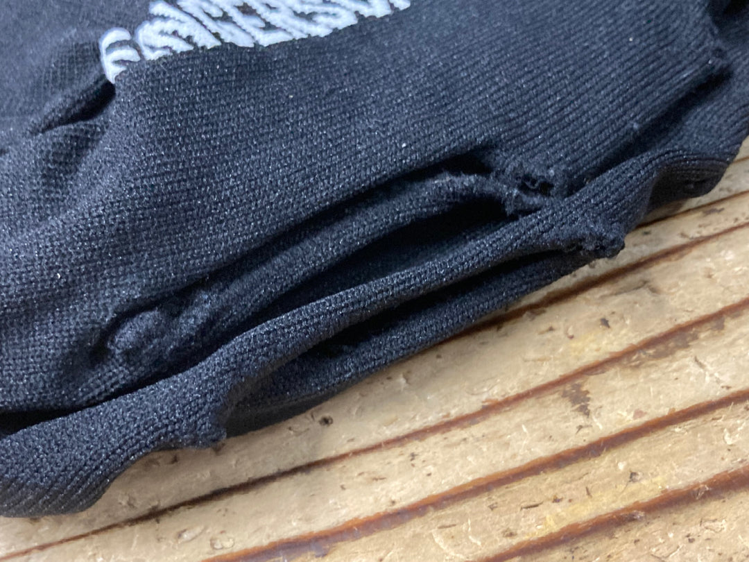 KM738 フィンガークロスド FINGERCROSSED OVERSOCKS シューズカバー 黒 L
