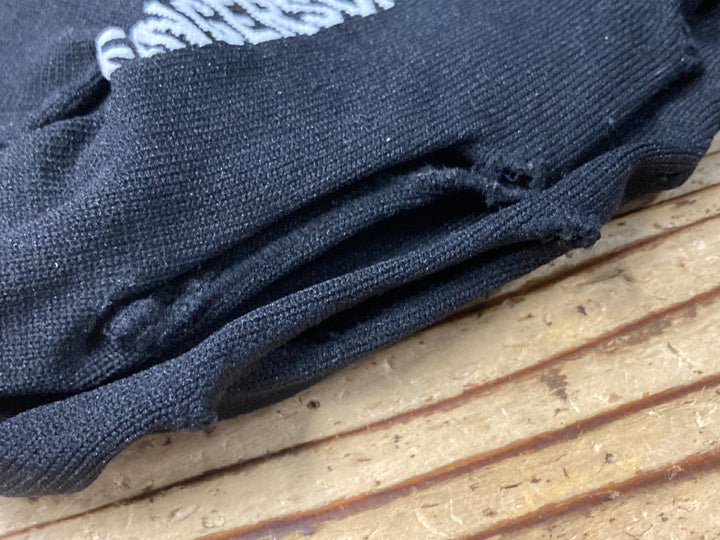 KM738 フィンガークロスド FINGERCROSSED OVERSOCKS シューズカバー 黒 L