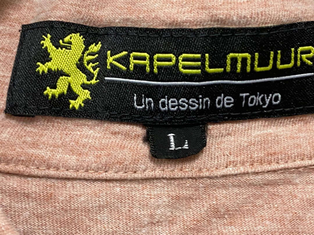 KI747 カペルミュール KAPELMUUR 半袖 サイクルジャージ ピンク L ※小穴