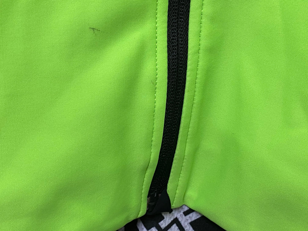 KG041 アソス assos MILLE GT ULTRAZ WINTER JACKET EVO 長袖 サイクルジャケット 緑 M 裏起毛 ※擦れ