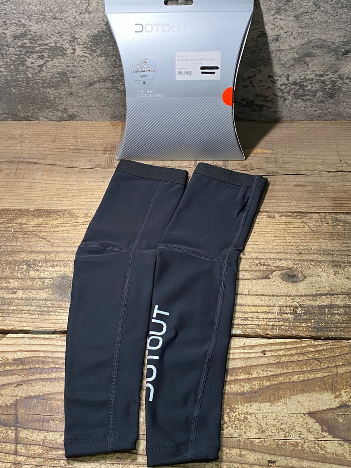 JK297 ドットアウト DOTOUT A15X440 SKIN ARMWARMER レディース アームカバー 黒 S