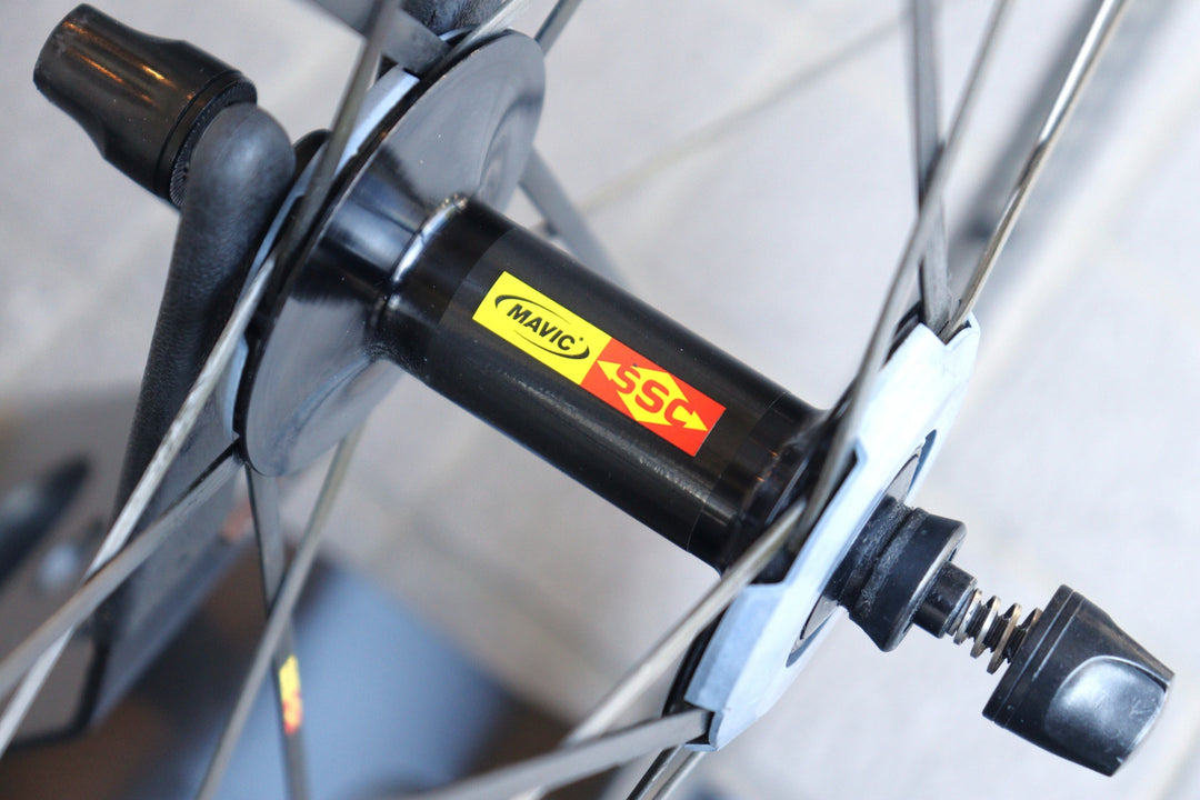 マヴィック MAVIC COSMIC CARBON SLR EXALITH アルミ カーボン クリンチャー ホイールセット シマノ 11/12S ナローリム 13C 【横浜店】