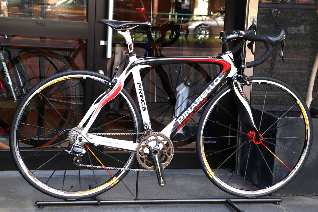 ピナレロ PINARELLO プリンス PRINCE 2010モデル 500サイズ カンパニョーロ レコード 11S カーボン ロードバイク MAVIC KSYRIUM SL 【東京南麻布店】