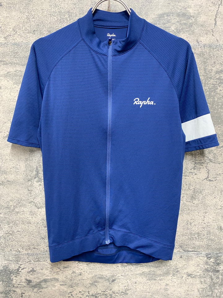 KB604 ラファ Rapha CORE LIGHTWEIGHT JERSEY 半袖 サイクルジャージ ネイビー M