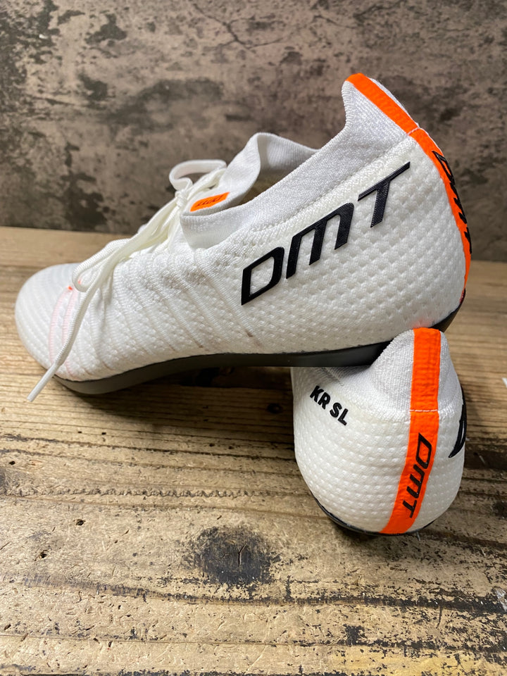 KA018 DMT KR SL ビンディングシューズ  3穴 シューレース ホワイト オレンジ EU41