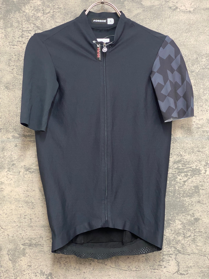 JL088 アソス assos EQUIPE RS JERSEY S9 TARGA 半袖 サイクルジャージ 黒 S