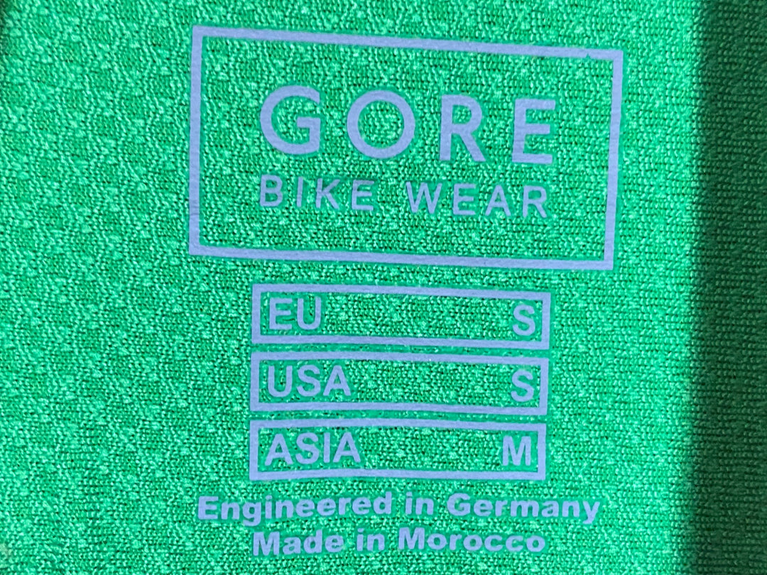 KG212 ゴア バイクウェア GORE BIKE WEAR 長袖 サイクルジャージ 裏起毛 M 赤