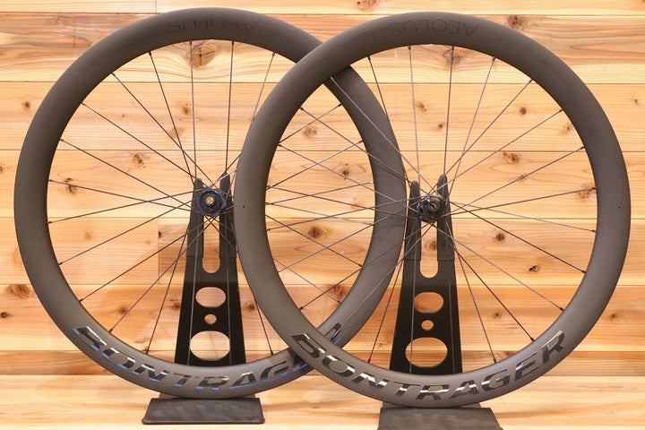 ボントレガー BONTRAGER アイオロス AEOLUS PRO 51 DISC シマノ 11S/12S 23C カーボン チューブレスレディ ホイールセット 【広島店】