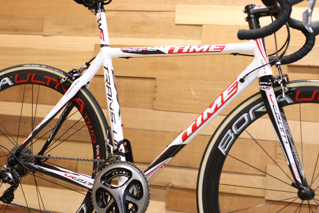 タイム TIME VXRS ULTEAM ワールドスター ULTEAM WORLDSTAR 2009 XSサイズ デュラエース 9000 11S カーボン ロードバイク BORA ULTRA 【立川店】