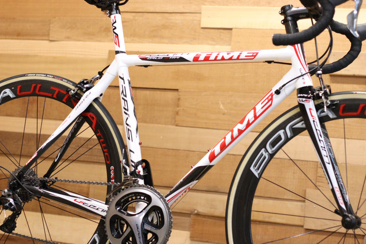 タイム TIME VXRS ULTEAM ワールドスター ULTEAM WORLDSTAR 2009 XSサイズ デュラエース 9000 11S カーボン ロードバイク BORA ULTRA 【立川店】