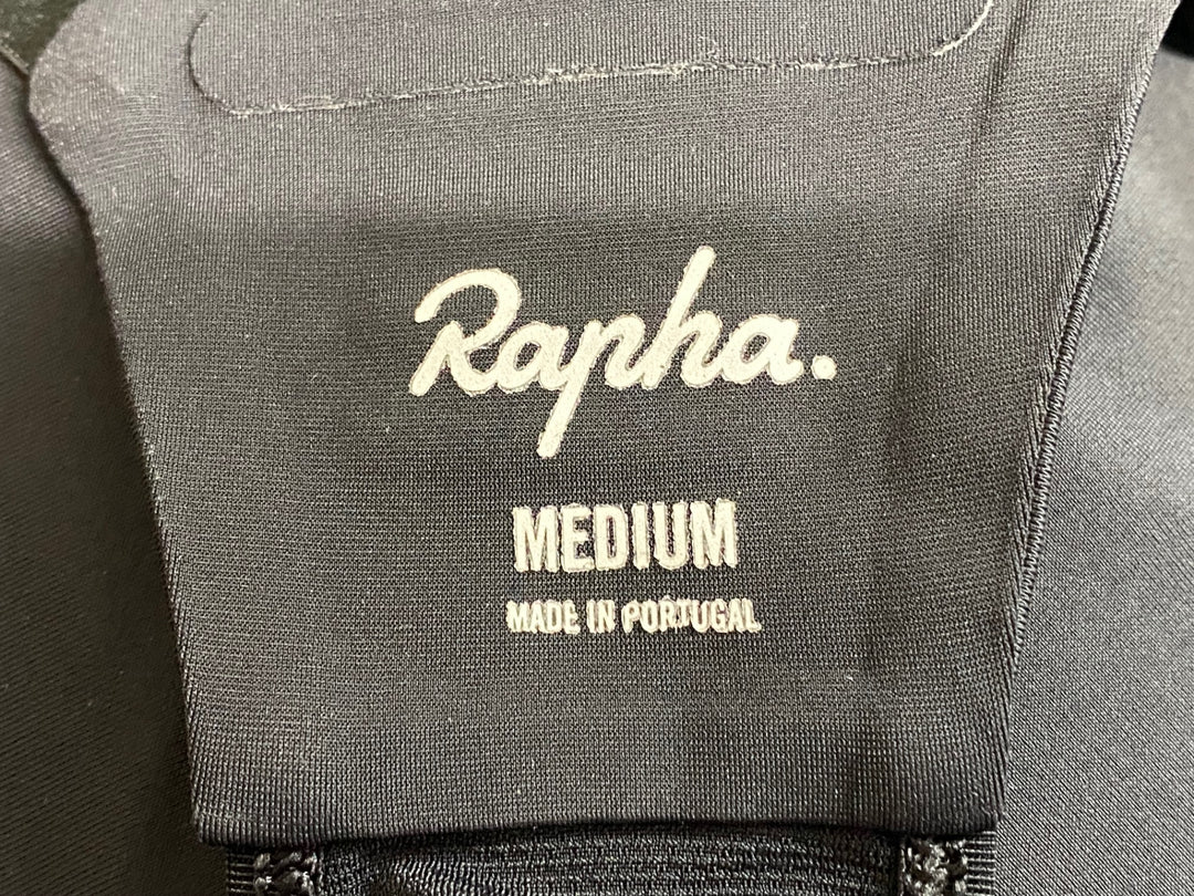 KD623 ラファ Rapha PRO TEAM TRAINING TIGHTS WITH PAD ビブタイツ 黒 M ロゴスレ