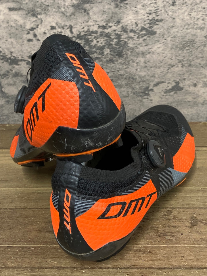 JY154 DMT KM1 ビンディングシューズ SPD 黒オレンジ EU42