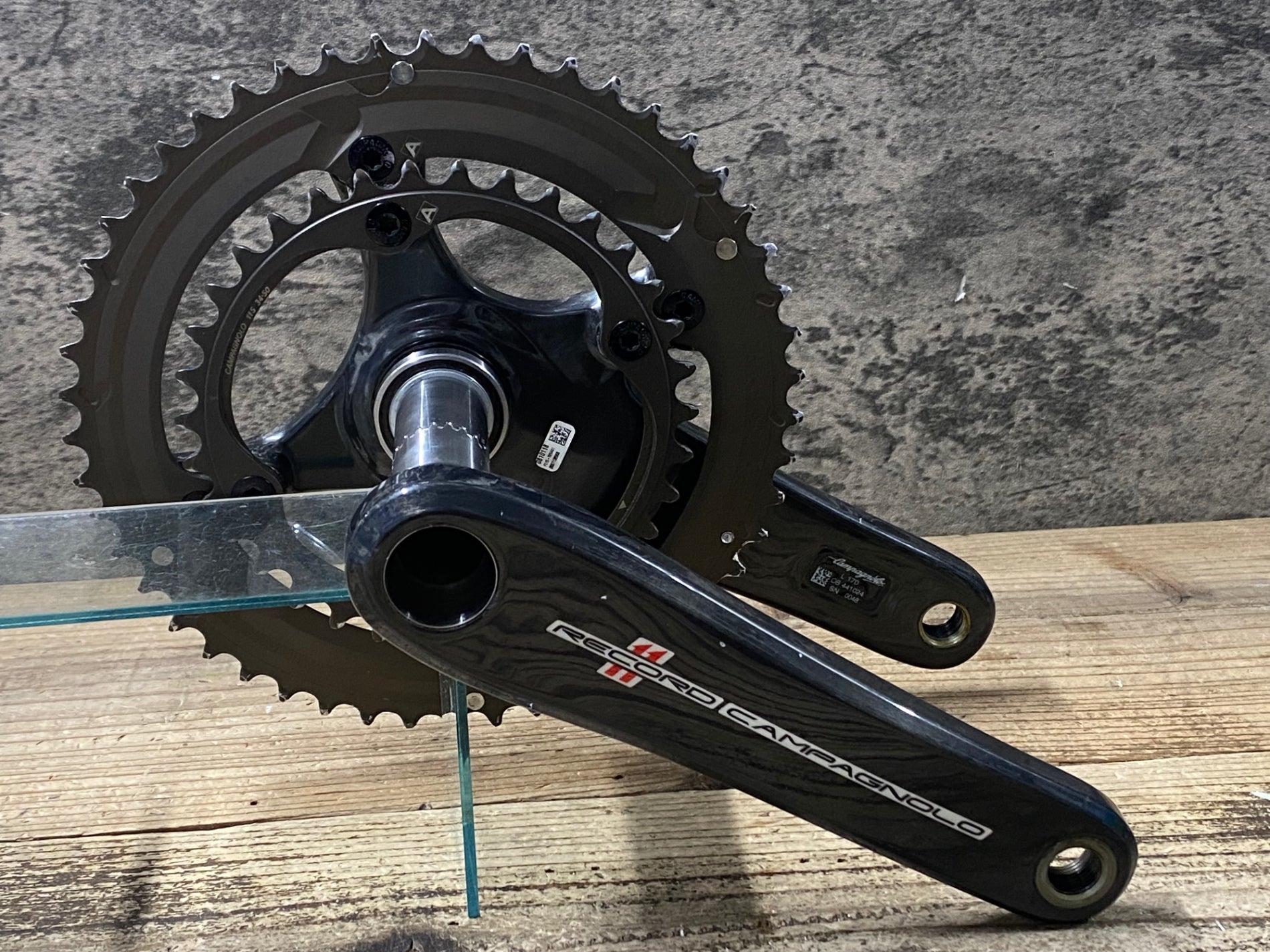 JO988 カンパニョーロ CAMPAGNOLO レコード RECORD クランクセット 50