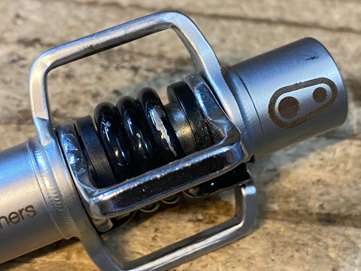 JX869 クランクブラザーズ CRANKBROTHERS エッグビーター EGGBEATER1 ビンディングペダル スチールシャフト 黒シルバー