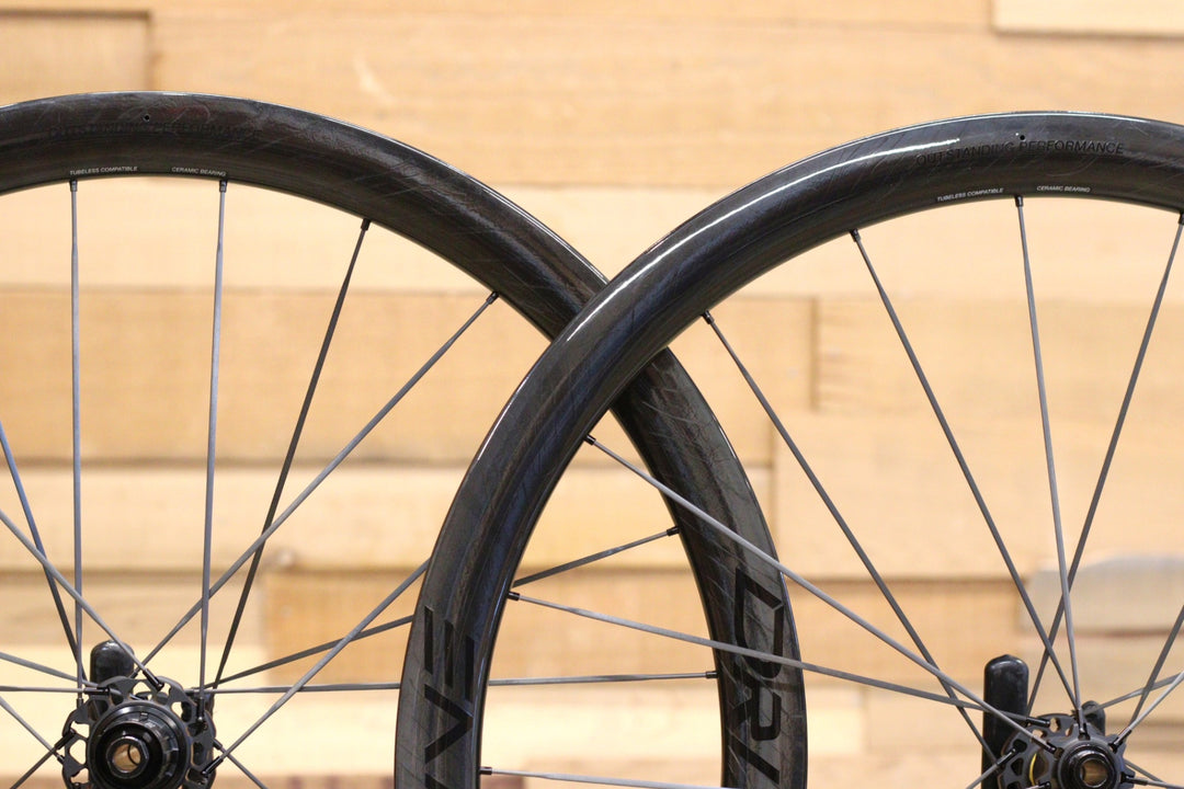 エリートホイールズ ELITE WHEELS ドライブ DRIVE 40D カーボン チューブレスレディ ディスク ホイールセット シマノ12/11S 【立川店】
