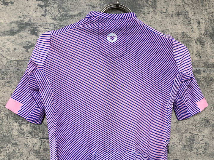 JY820 ブラックシープ BLACK SHEEP VORTEX PRO JERSEY 半袖 サイクルジャージ ネイビー ピンク XXS