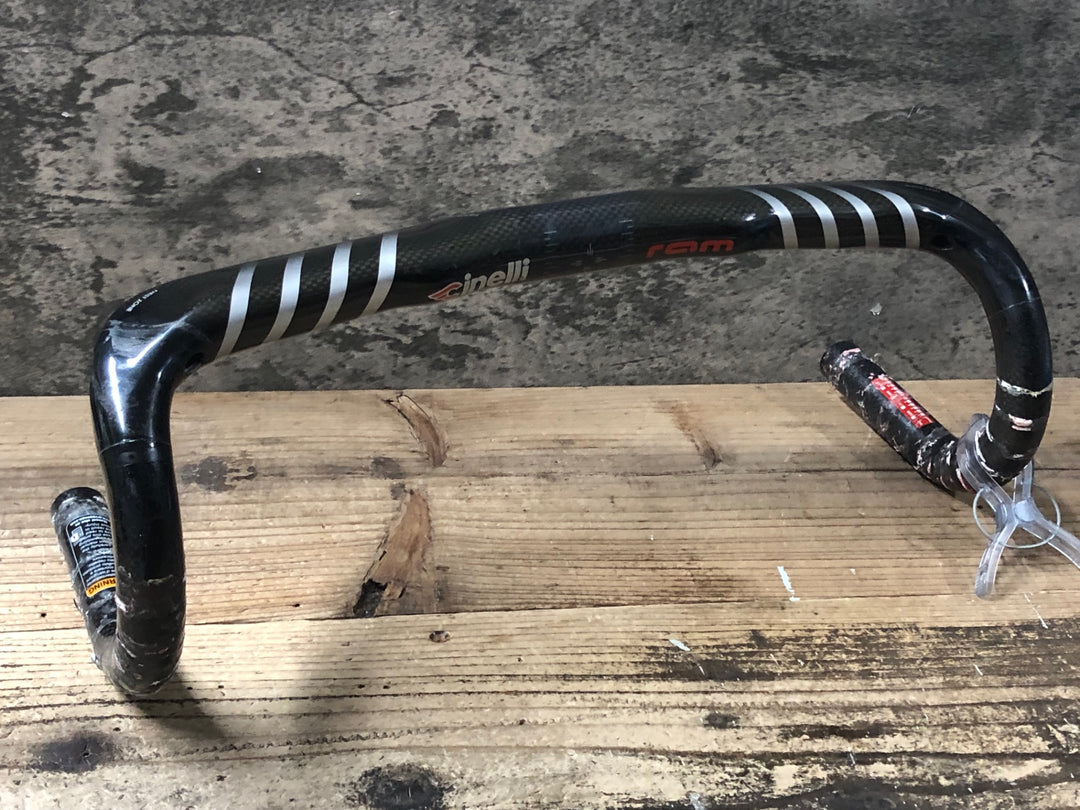 KG141 チネリ cinelli ram カーボン ドロップハンドル エンド部C-C 420mm Φ31.8