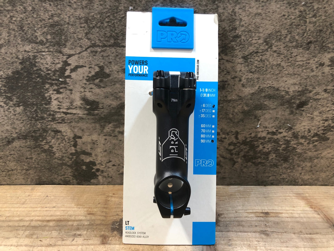 JO449 シマノ SHIMANO PRO LT ステム アルミ 90mm 6° OS Φ31.8 未使用