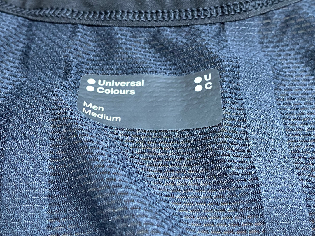 JD980 ユニバーサルカラーズ Universal Colours Mono Bib Tight ビブタイツ 黒 M 裏起毛