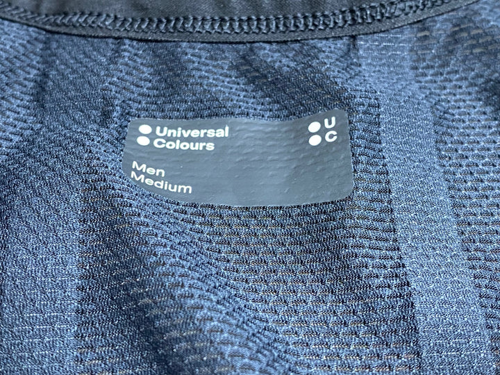 JD980 ユニバーサルカラーズ Universal Colours Mono Bib Tight ビブタイツ 黒 M 裏起毛
