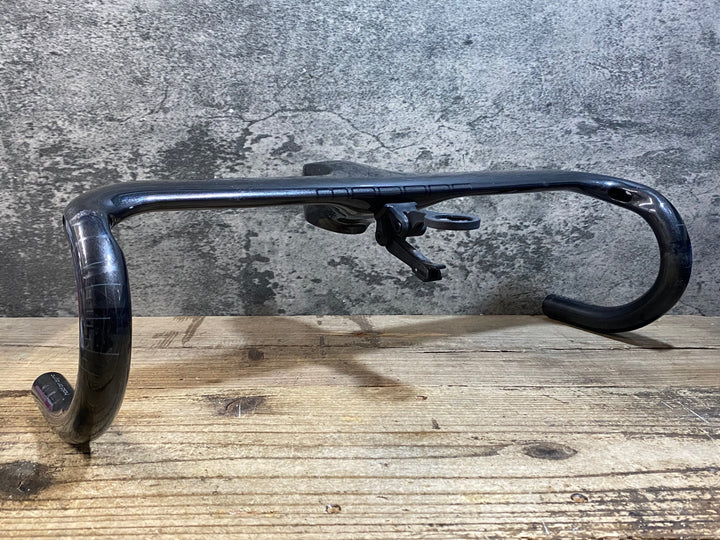 JT993 トレック TREK MADONE9 KVF AERO INTEGRATED HANDLEBAR/STEM カーボン ドロップハンドル ブラケットC-C440mm 90mm