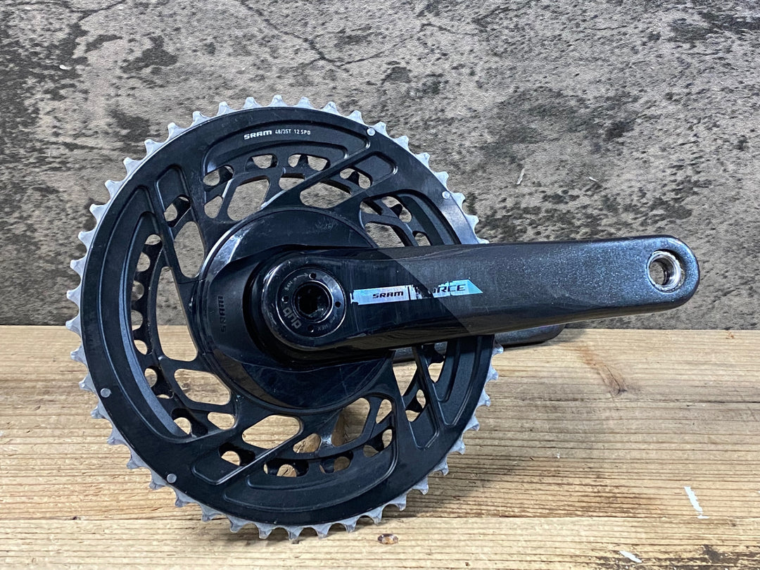 JZ300 スラム SRAM フォース FORCE AXS D2 クランクセット 170mm 48/35T 12S 左アーム パワーメーター