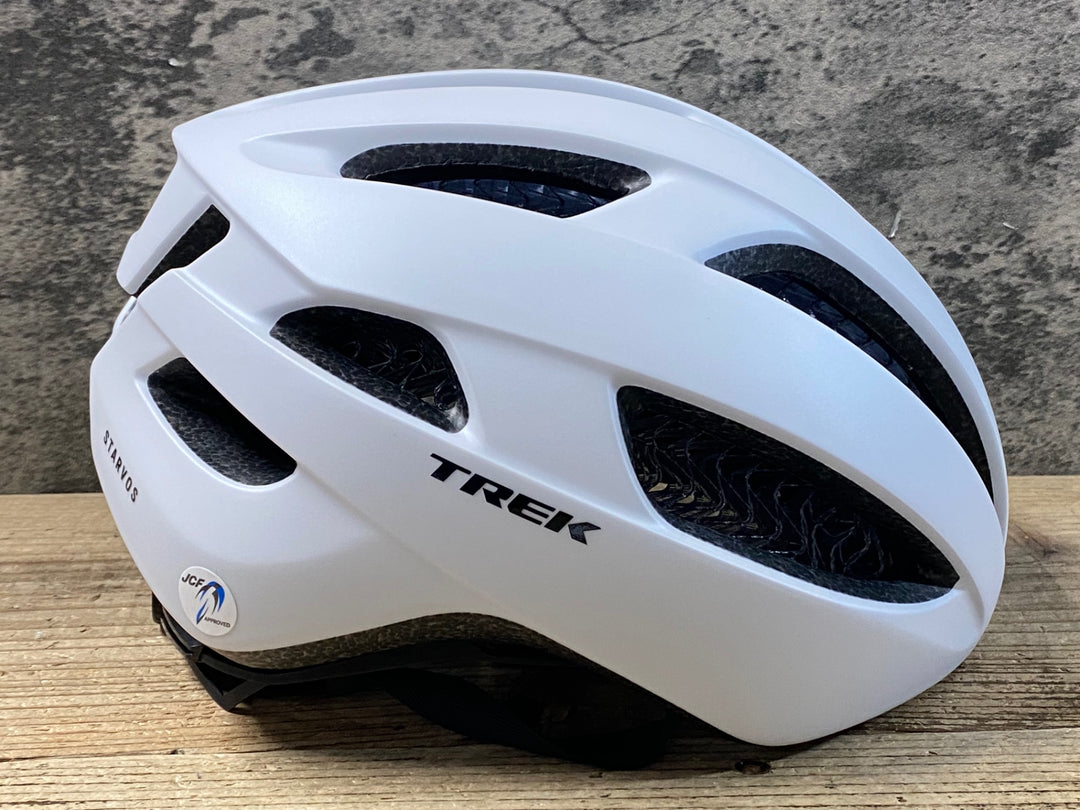 KC960 トレック TREK STARVOS WAVECEL ASIA FIT ヘルメット 白 S/M 51-58cm 2023/11製造