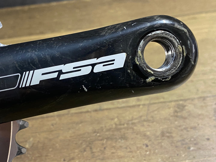 KE258 FSA SL-K PRO クランクセット 50/34T 165mm 10S