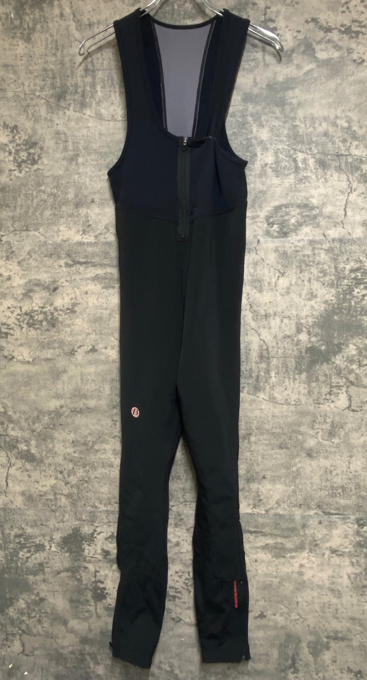 JN181 ボントレガー BONTRAGER ビブタイツ 黒 S 裏起毛