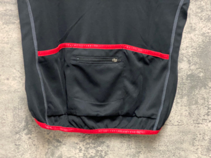 KG363 パールイズミ PEARL iZUMi 半袖 サイクルジャージ 黒 L ハーフジップ