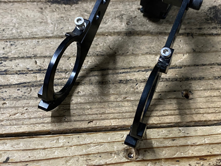 KA866 レックマウント REC-MOUNTS サイコンマウント Φ31.8 両持ち GARMIN用 キャットアイライトマウント付属