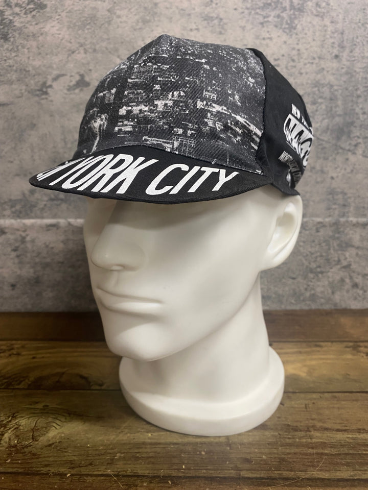 JY140 チネリ Cinelli NEWYORK サイクルキャップ 黒