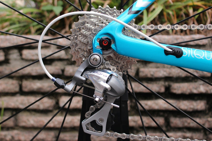 トレック TREK シルク SILQUE 2015 44サイズ シマノ ティアグラ 4600 MIX 10S カーボン ロードバイク【名古屋店】