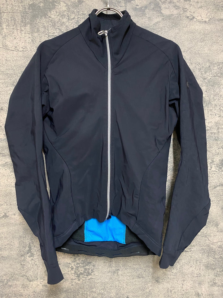 JP393 アソス ASSOS MILLE LL.bonKa 4.4 WINTER 長袖 サイクルジャケット 黒 S 裏起毛