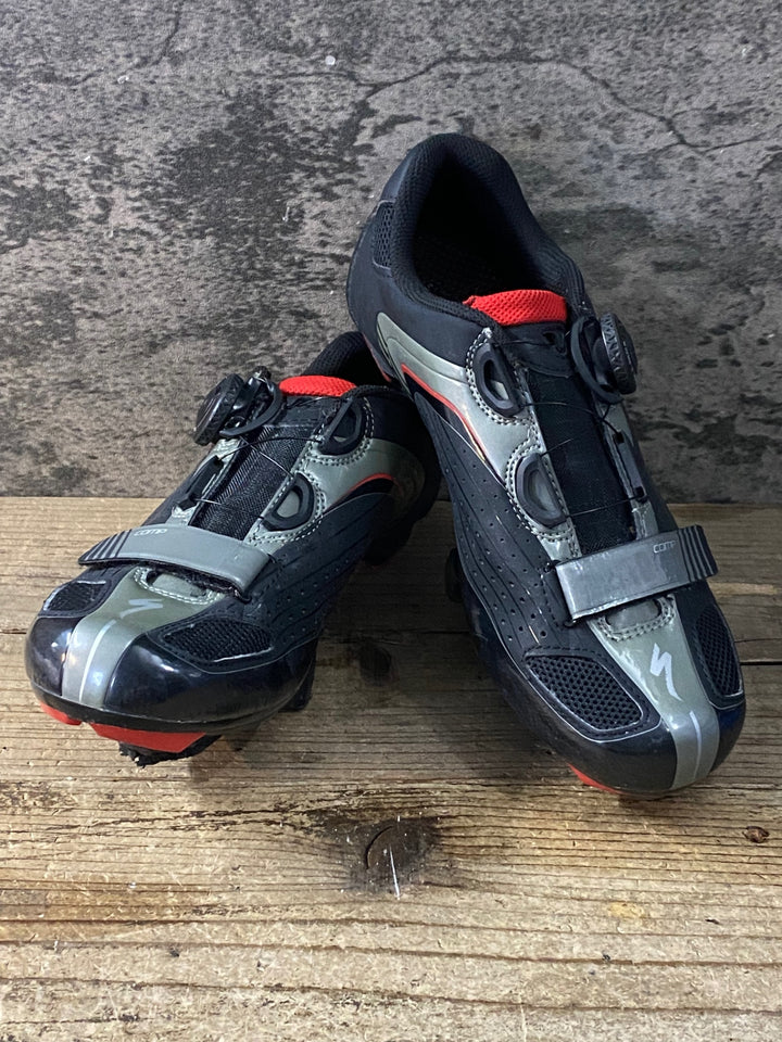 JV403 スペシャライズド SPECIALIZED COMP RD ビンディングシューズ 黒 SPD-SL 40
